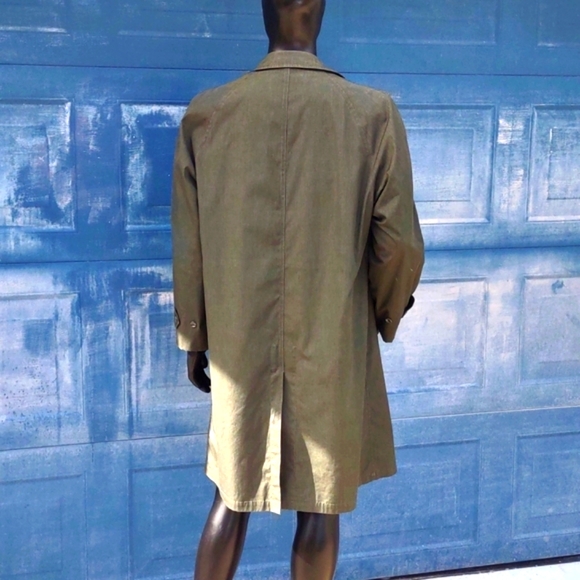 LONDON FOG Iconic Calibre Cloth by Reeves Vintage Main-Coats Rain Coat (1950's) - Picture 5 of 17